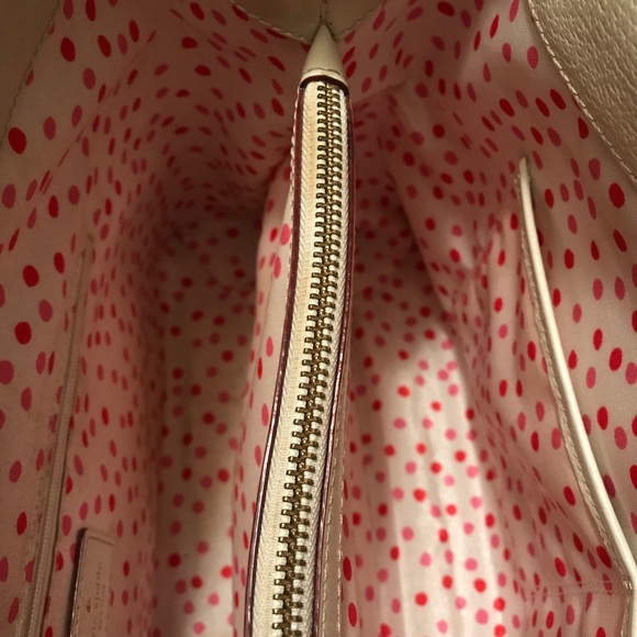 Kate Spade Ivory Leather Satchel - Picture 8 of 8
